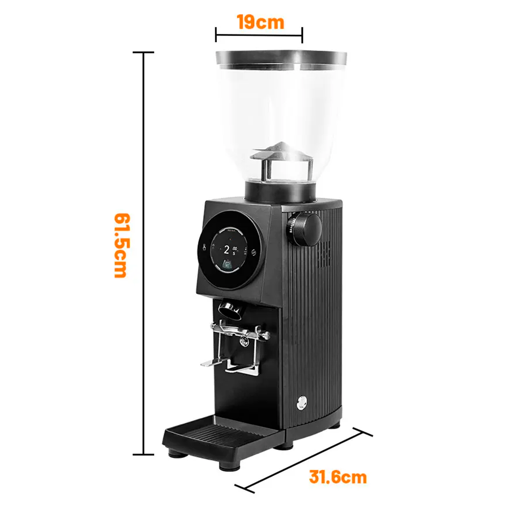 Home Roast Pro 83 – Kommerciel Kaffekværn med 83 mm Flad Kværn og Touch-Skærm